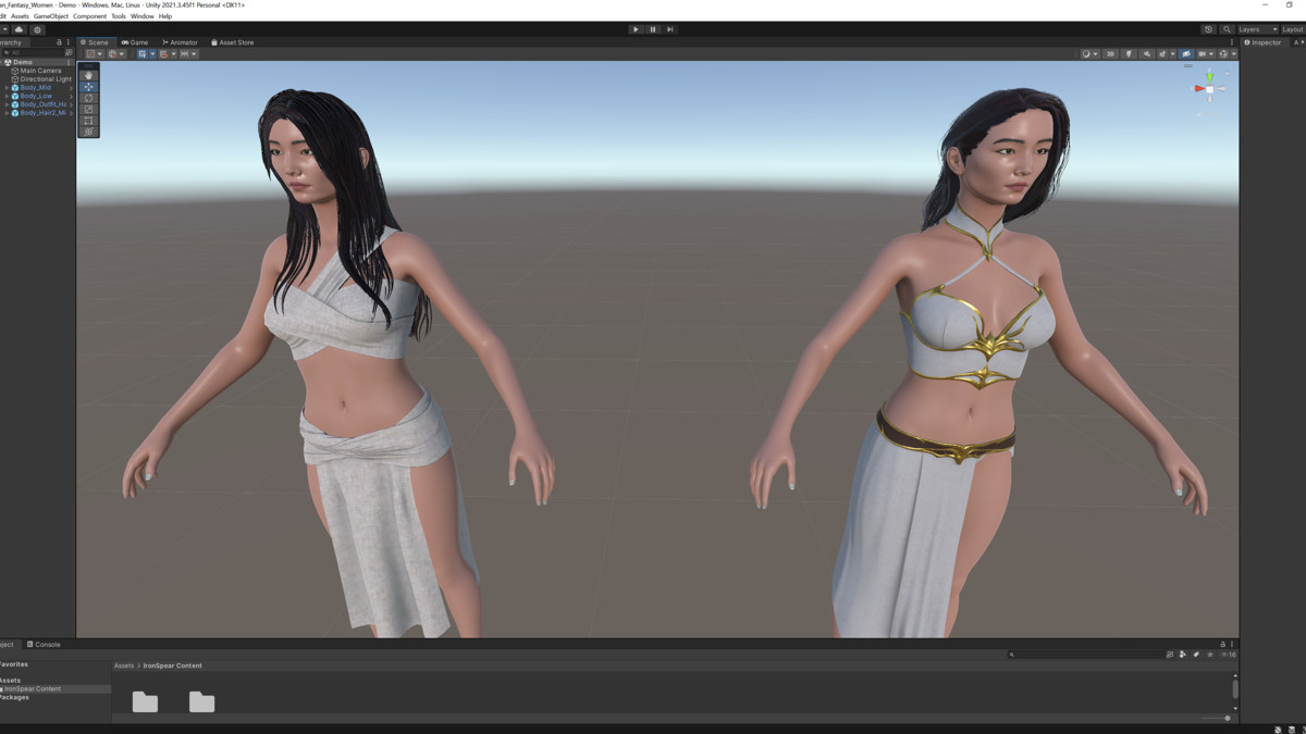 Asian Fantasy Women Outfit_1