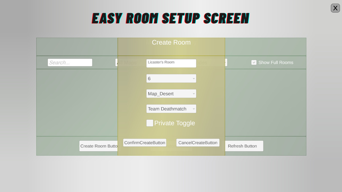 Easy Multiplayer Lobby