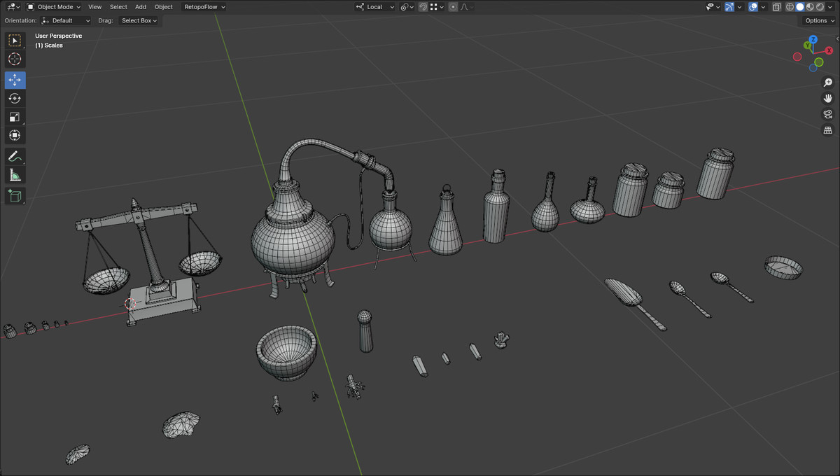 Medieval Alchemist kit