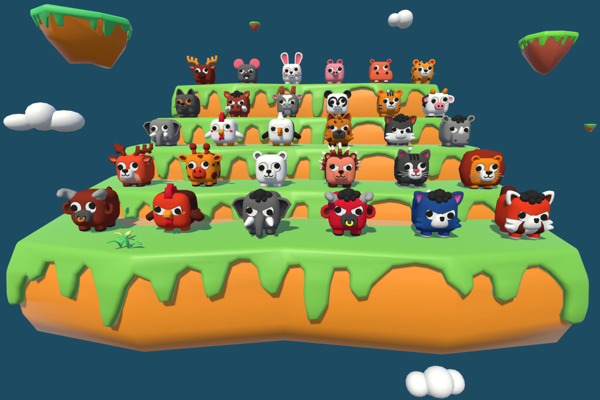 Cute Magic – Cube Animals Pack