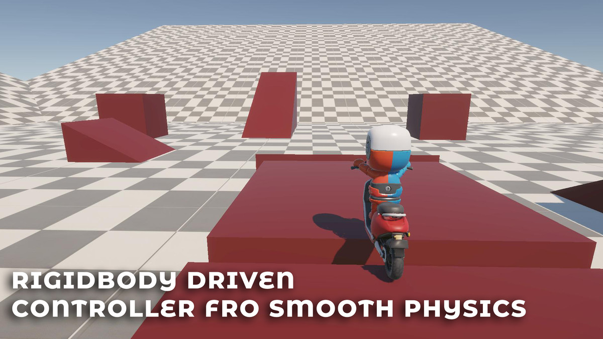 Scooter/Moped Controller | Physics based arcade movement System & Framework