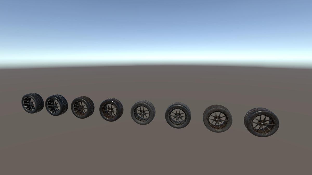 Kryxen Wheel V1 - Gunmetal - Game Ready