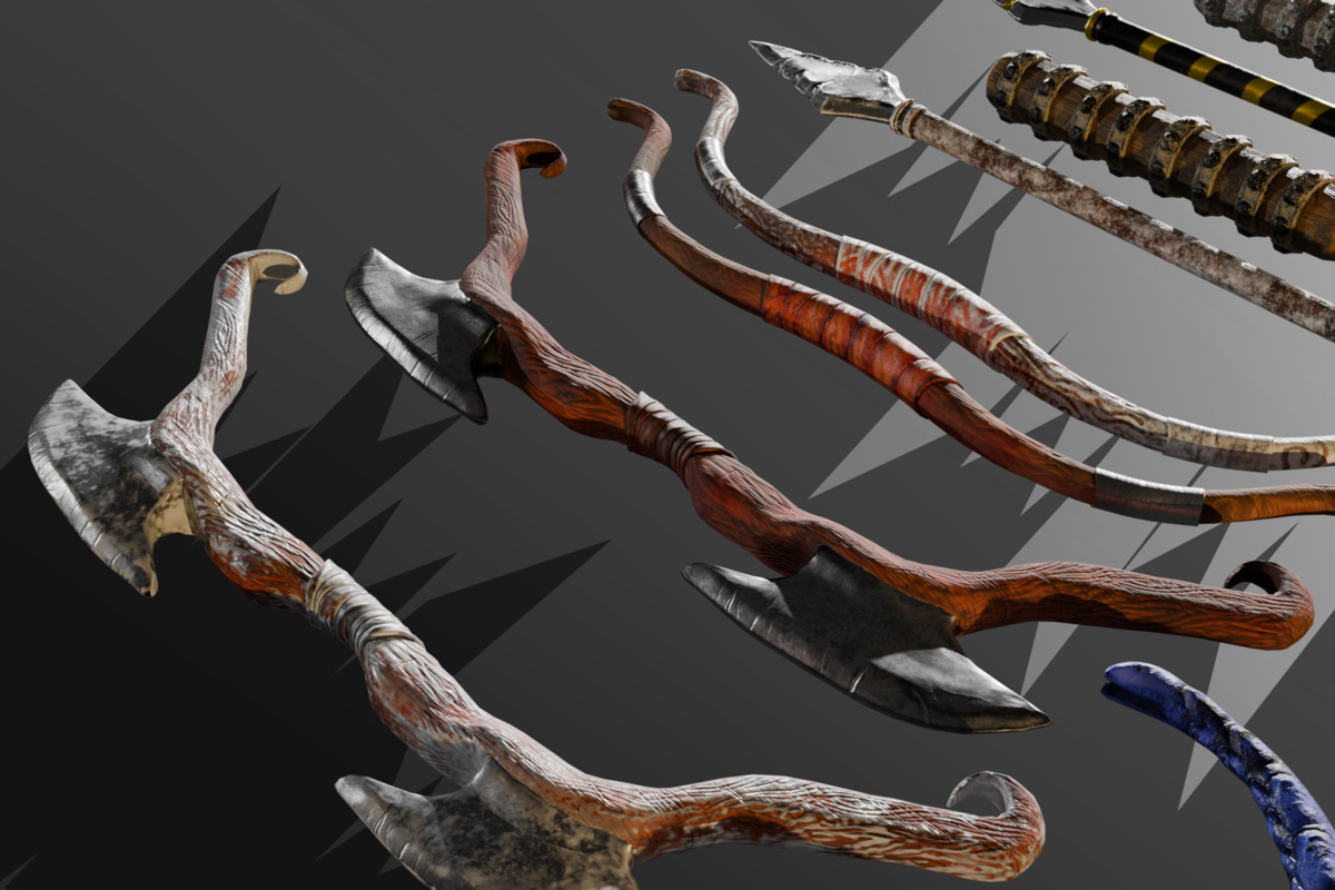 Medieval Fantasy Weapons Pack – Melee & Ranged