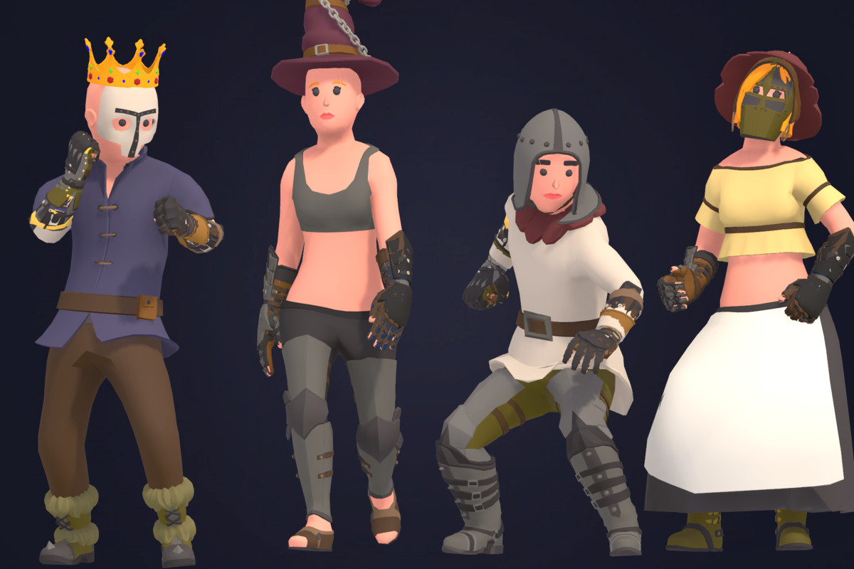 Customizable 3D Fantasy Characters Vol 3