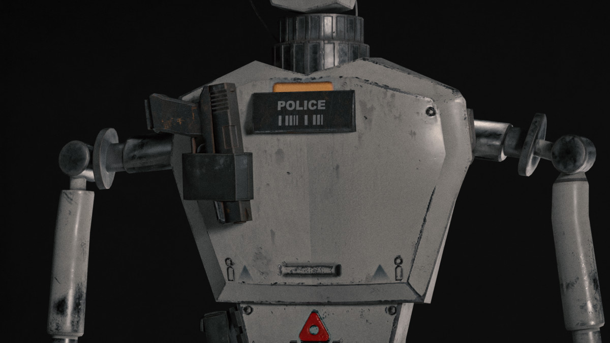 Surveillance Security Robot NPC