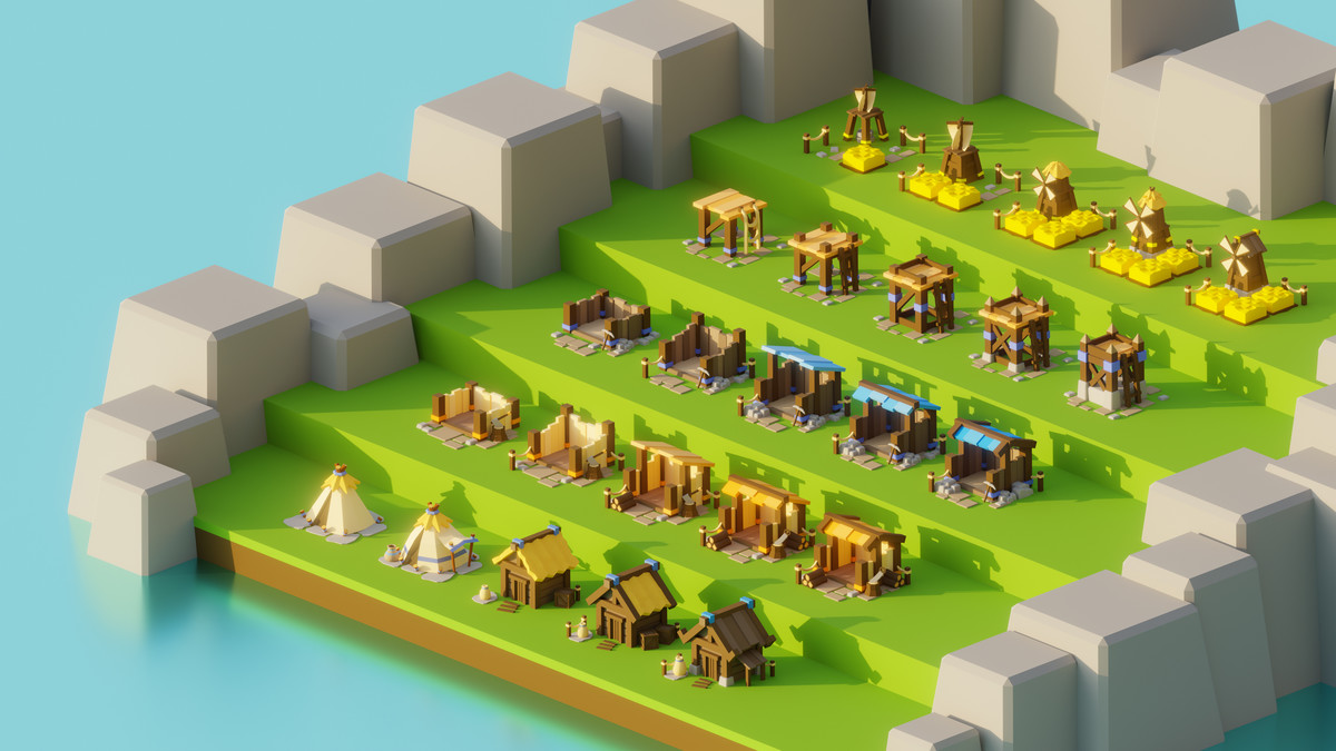 Low Poly Medieval Builder by Soldium Studio