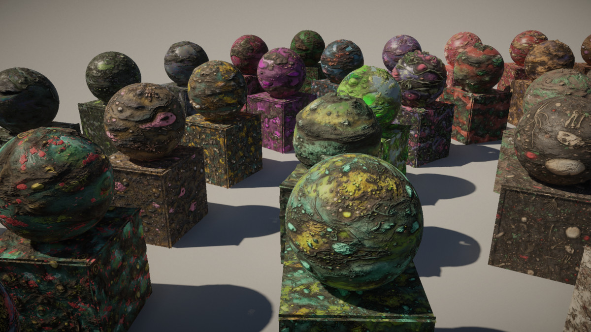 Alien Ground Materials - Mud