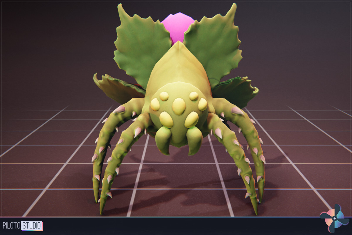 Spider Nature - 3 Characters + Animations