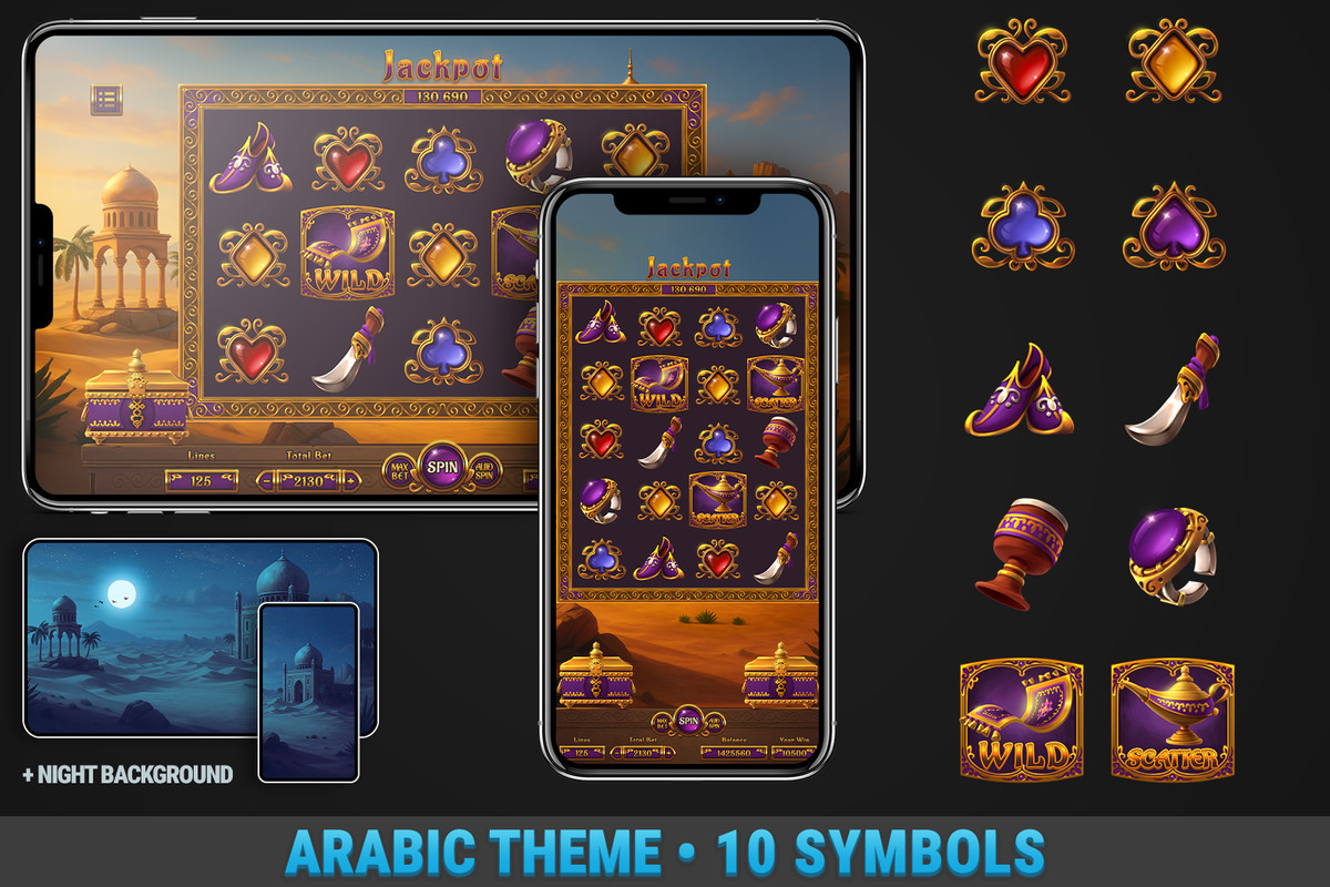 MK Slot Bundle • Ancient Civilizations Casino Template