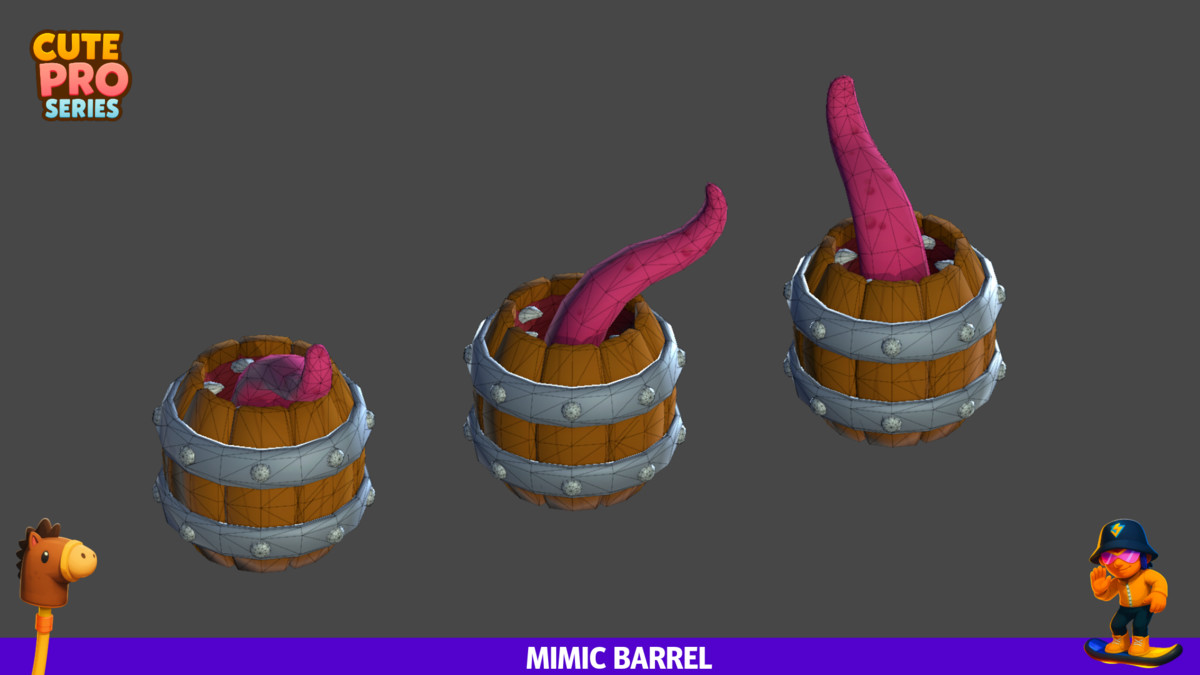 Mimic Monsters Pack Cute Pro Series