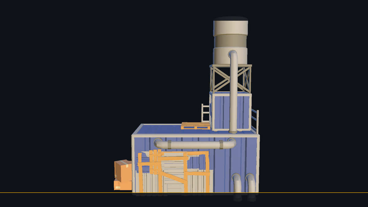 Toon Shooter Game Kit — Stylized Low Poly Action & Outpost Pack