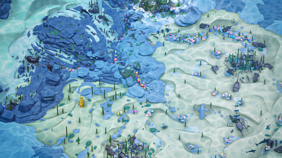 Underwater World - Low Poly 3D Models Pack