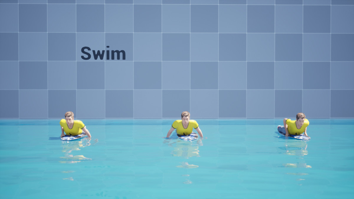 Surfing Animation