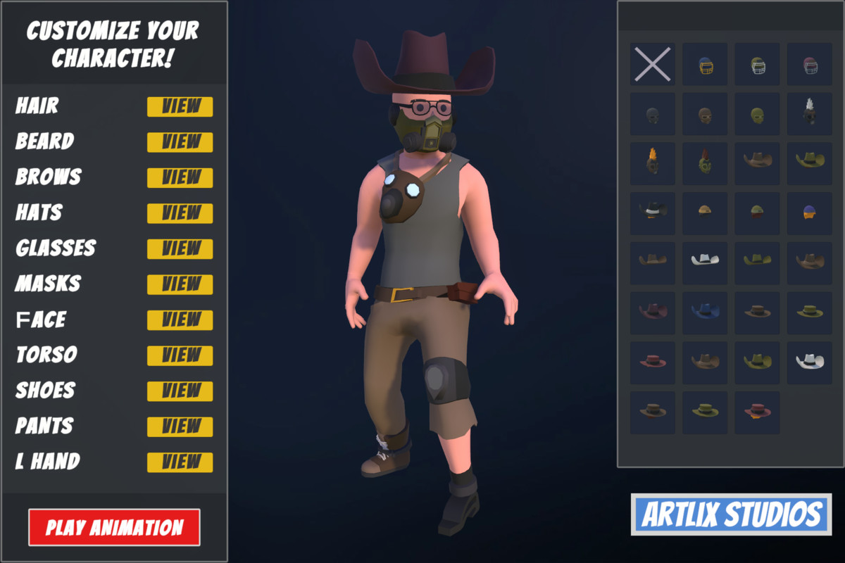 Customizable 3D Characters Ultimate Bundle