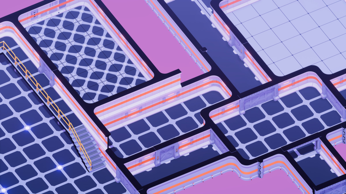 Sci-Fi Interior Modular Kit Bundle 01