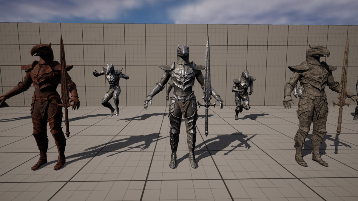 Iron Knight Gryphon Armor