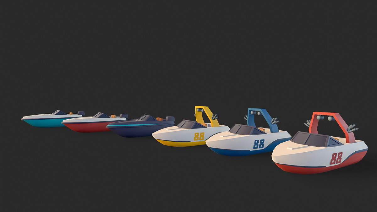 Stylized Watercraft_Pack 2