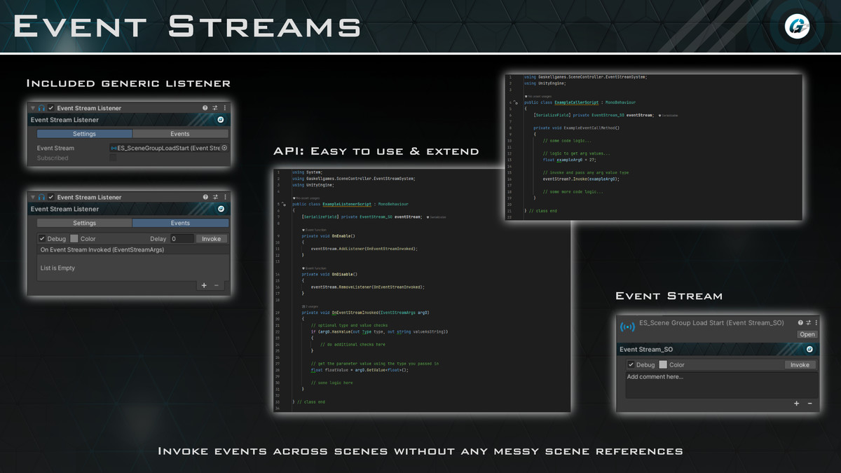 Scene Controller - Gaskellgames