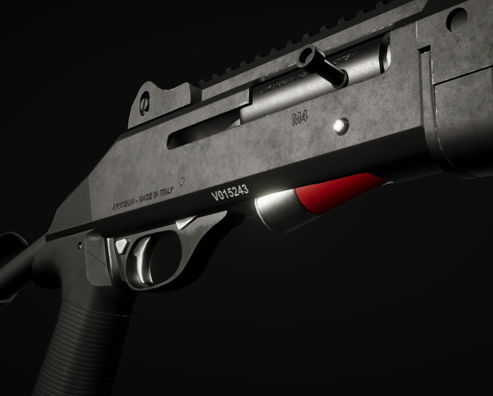 M4 Shotgun FPS Weapon