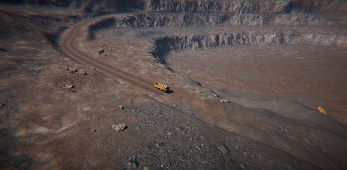 Open Pit Mine Environment