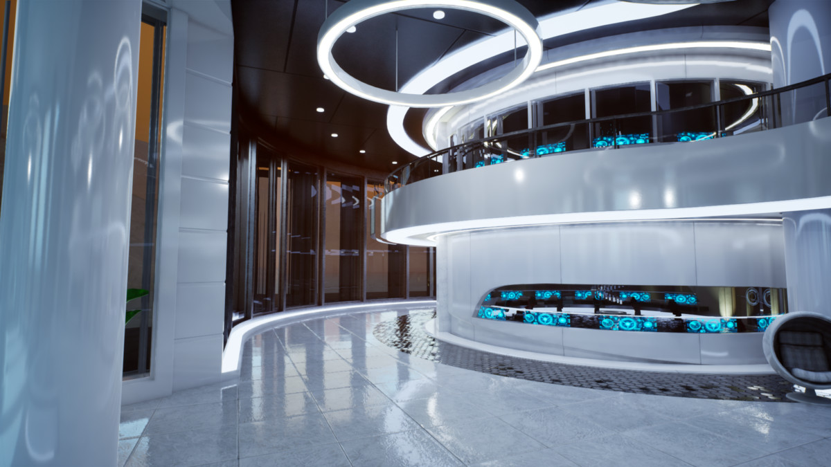 Futuristic Environment Kit Vol.3 – Sci-Fi Armory Facility