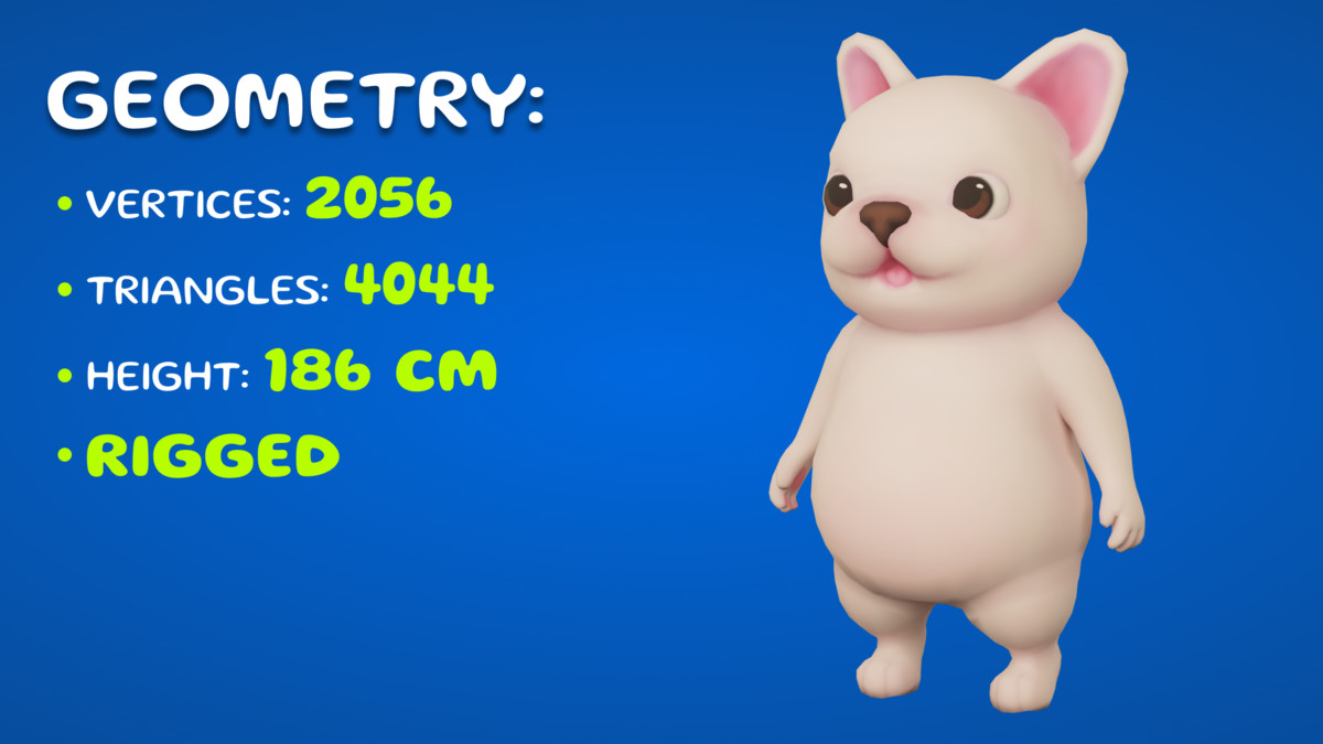 Pibble Character Mobile Ready