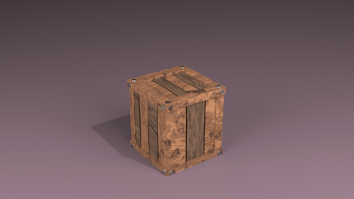 PBR Wooden Containers for 3D Breakables Core Pack