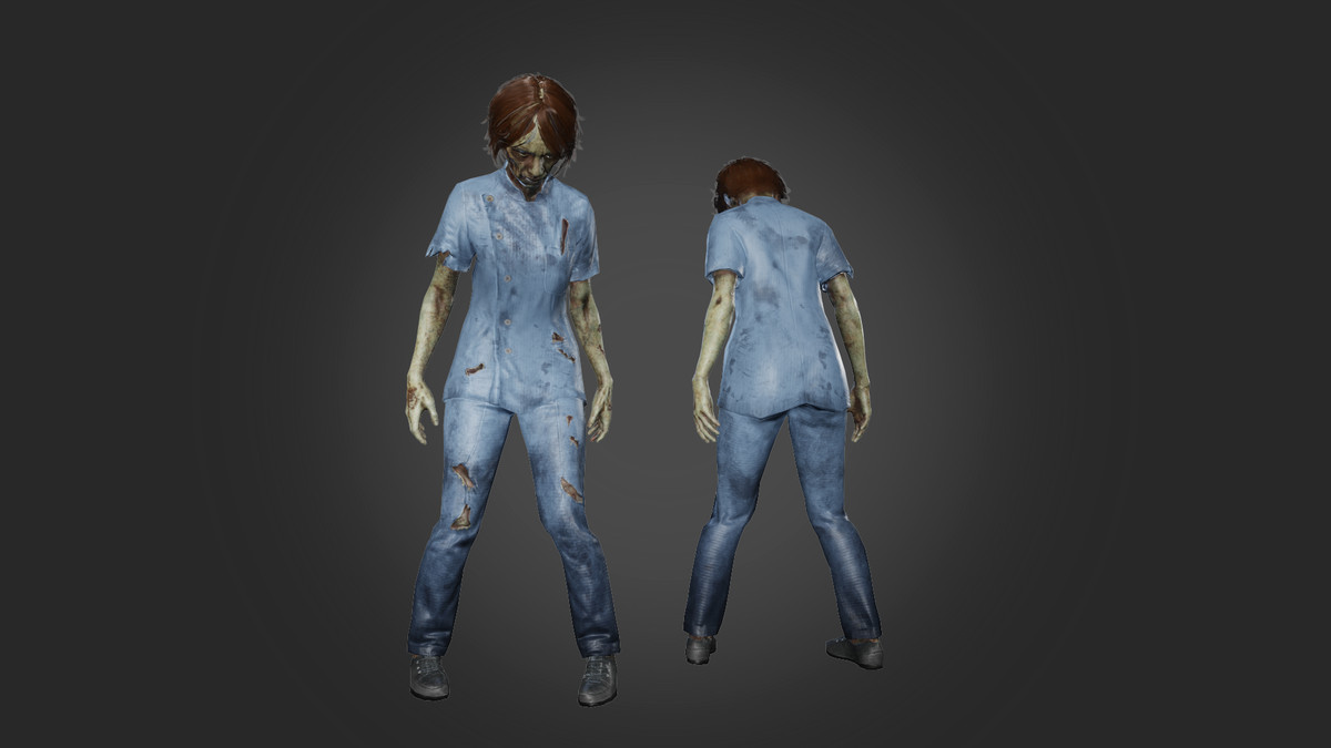 Zombie nurse_woman