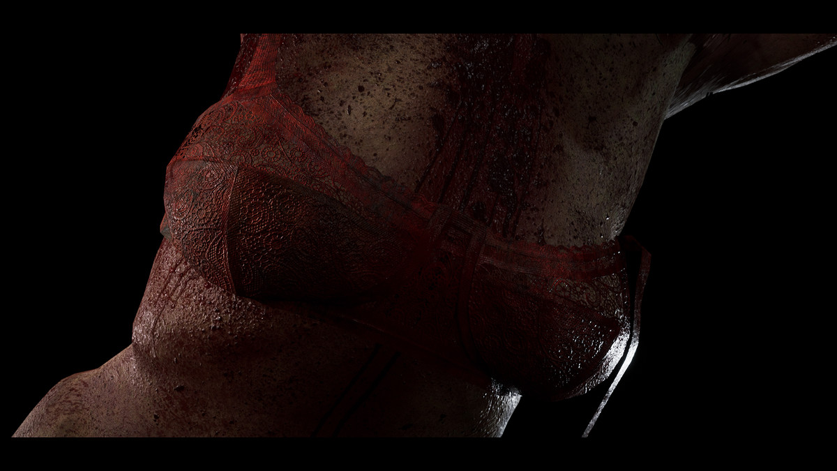 Zombie - Starved Female|URP-HDRP|
