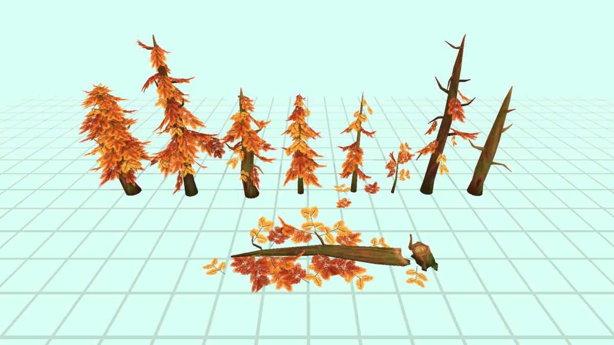 Village Life - Stylized Meadow & Forest Props
