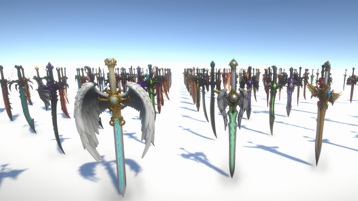 Legendary Swords Mega Pack