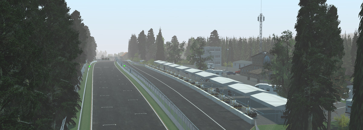 Realistic Race Track Schwarzwald