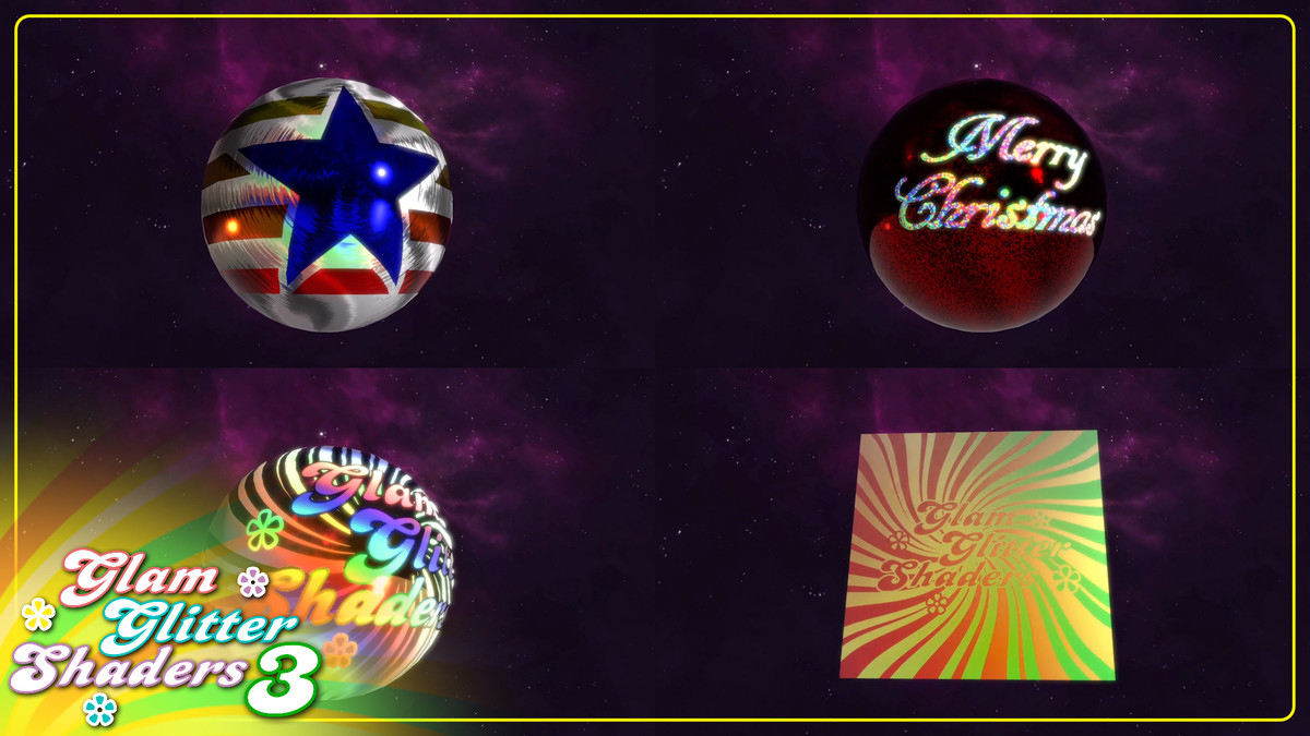 Glam Glitter Shaders