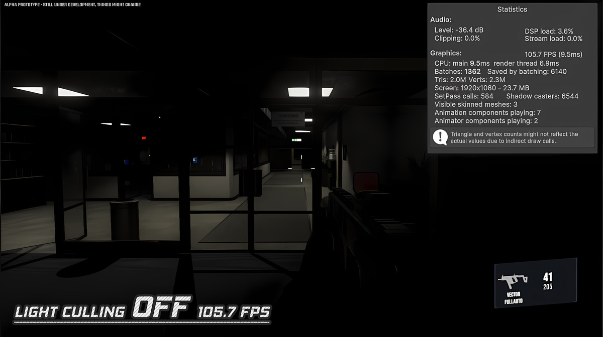 Light Culling Occlusion - Light Performance System