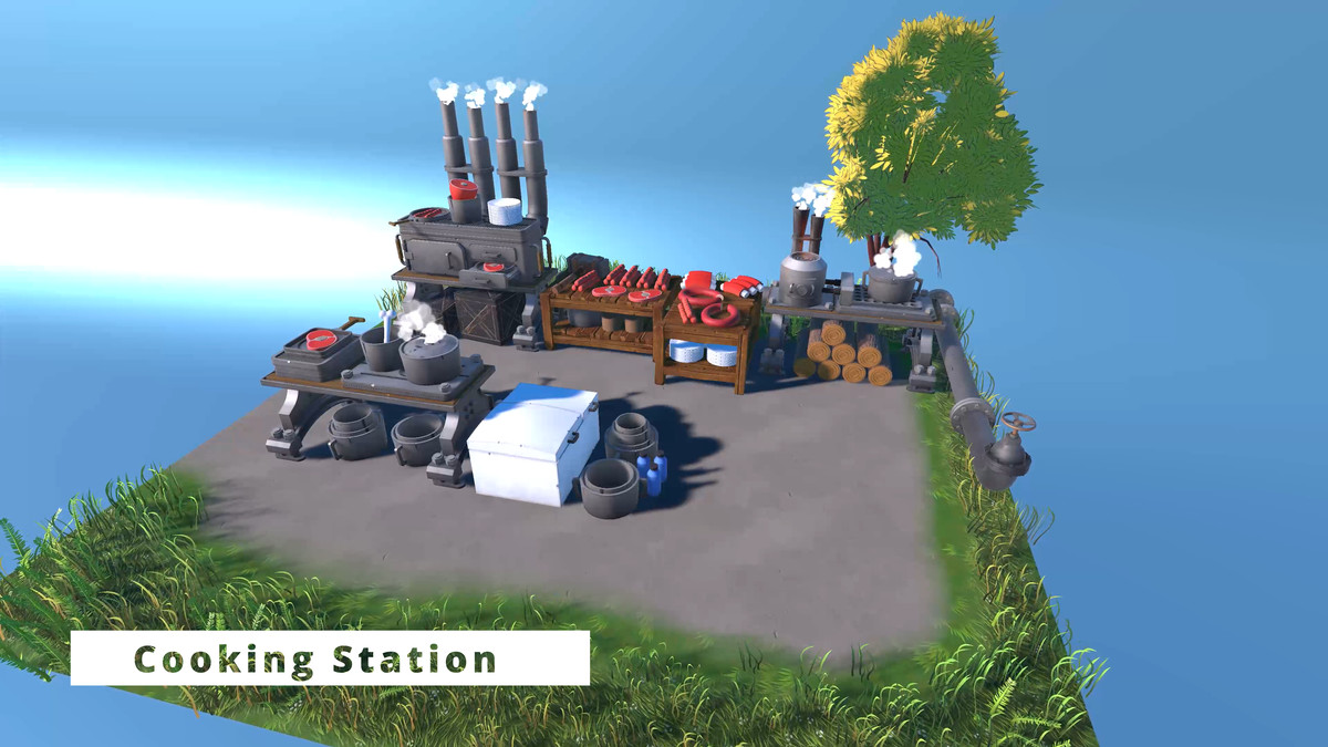 Ultimate Crafting Stations Pack - Stylized - Low Poly - 100% Modular