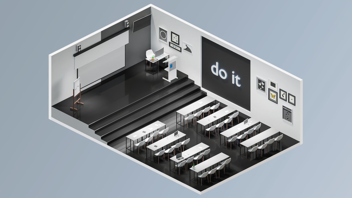 Office - Low Poly 3D Models Pack