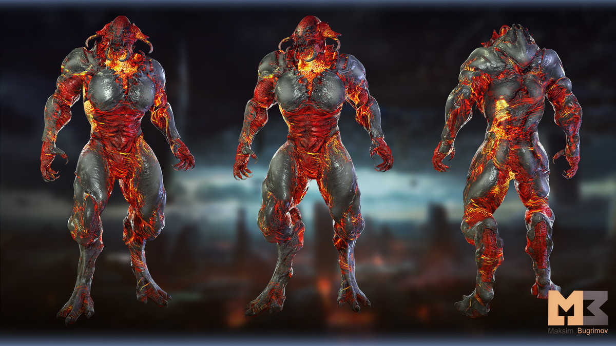 Character Alien Warrior 05