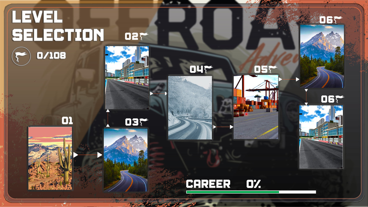 Mech Car Combat UI Kit – Shooter HUD & Mobile Game GUI/UX