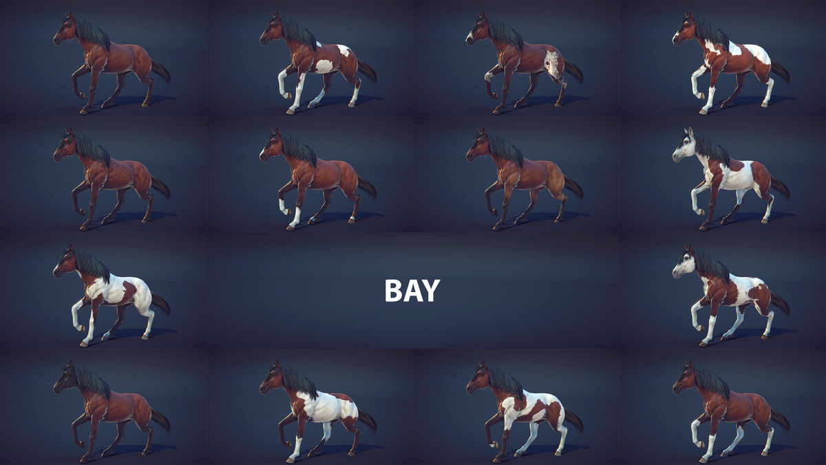 Horse Animset Pro 4 (140 Skin Add-on)