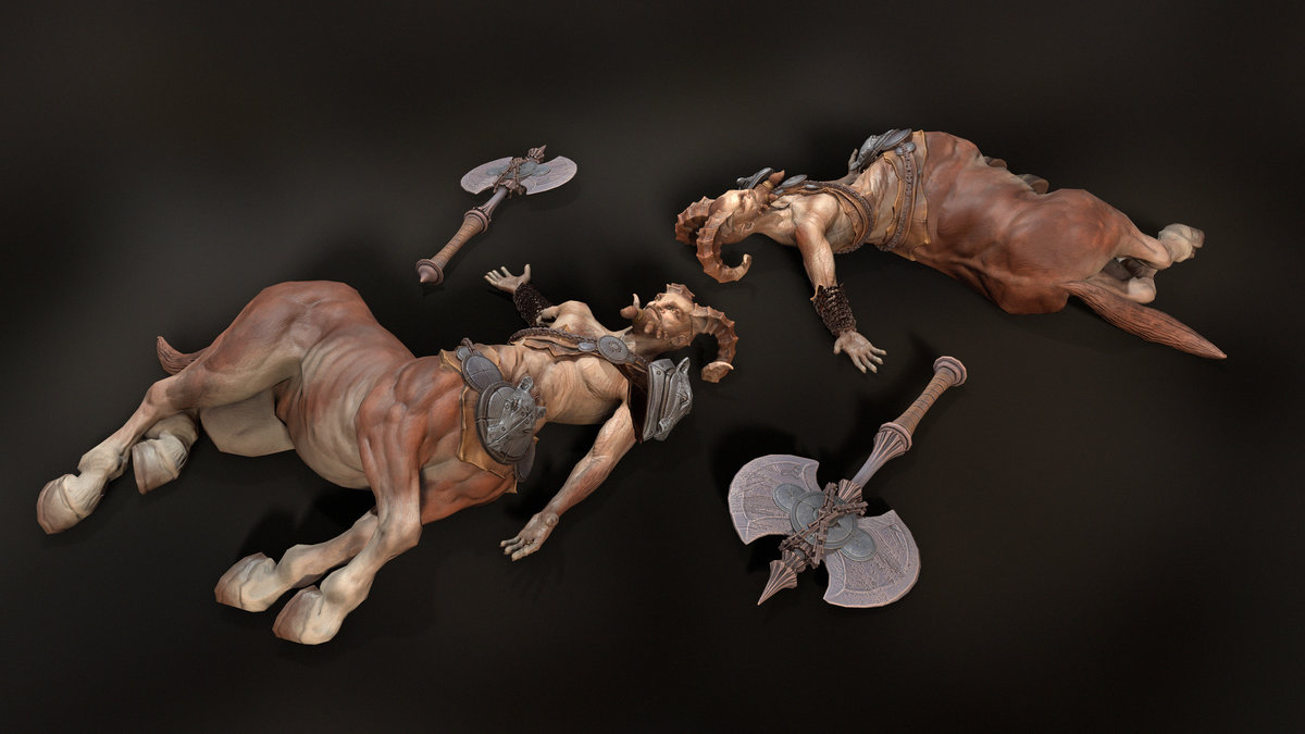 Barbarian centaur