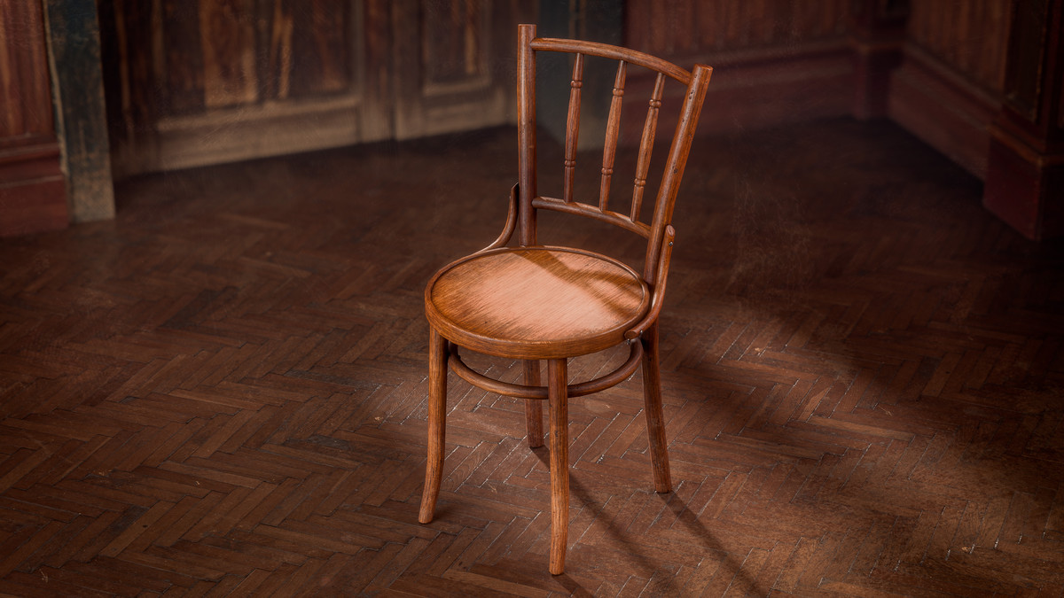 Kitchen Wooden Furniture - Game Ready Props Pack