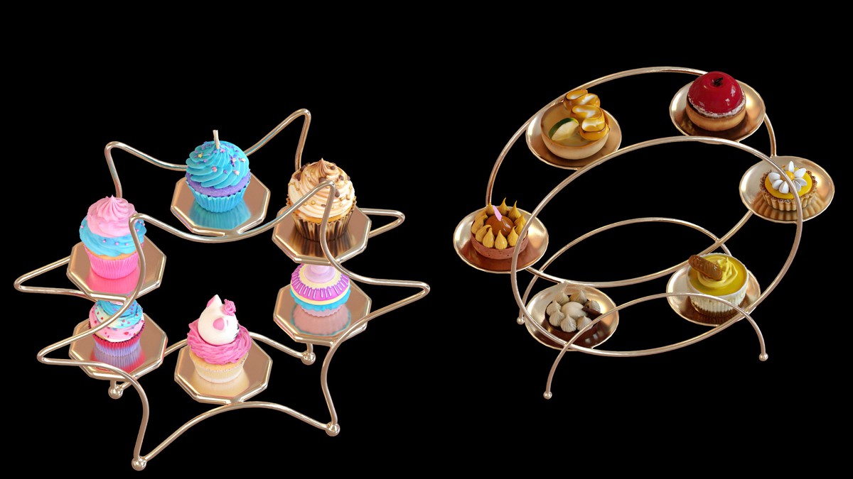 Sweet Dessert Asset Pack (Donuts, Cupcakes, Cake, Ice Cream, Candy)