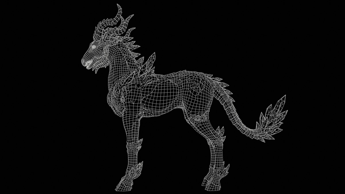 Crystal horse