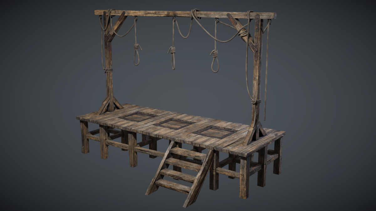 Medieval Torture Gallows