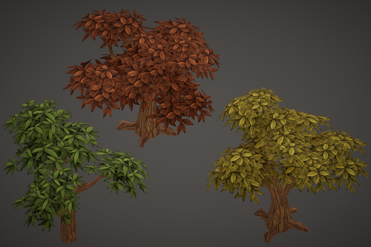 Stylized Fantasy Vegetation 9