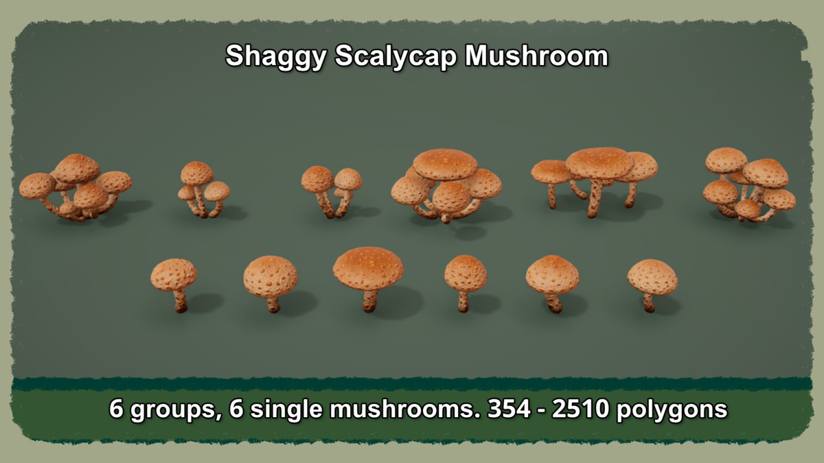 PIDI - COSY: Stylized Mushrooms Vol 2