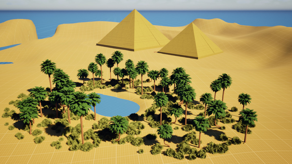 Desert Blockout Kit – 236 Modular Assets | Villages, Temples & Open Worlds