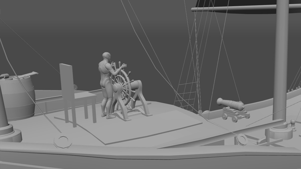 Ship Control Animation