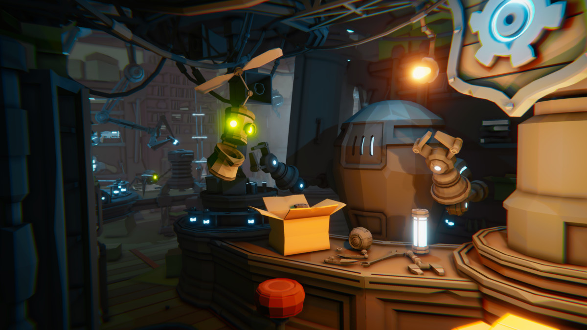 STYLIZED Fantasy Magitech Laboratory - Low Poly 3D Art