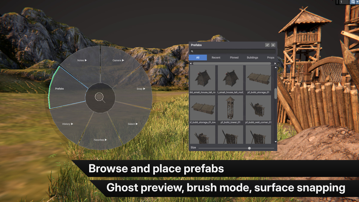 SceneWheel - Radial Tool Menu for Scene View